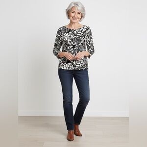 Talbots pullover top.  Size: Medium